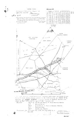 Scan of Surveyor-General diagram, No.2 1903 (CL-7), April 1897