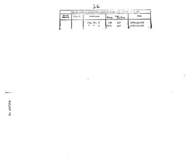 Scan of Diagram verso, 432/1834 (verso)