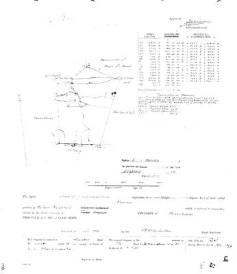 Scan of Surveyor-General diagram, 4935/1934, July 1934