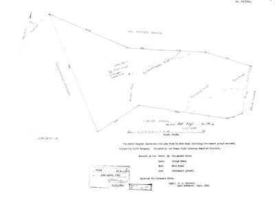 Scan of Surveyor-General diagram, 361/1833, September 1833
