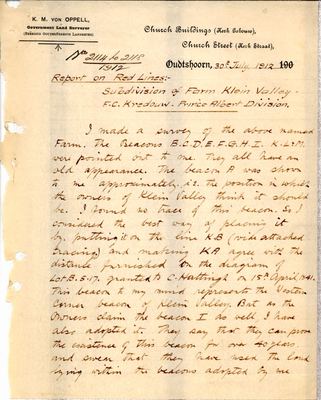 Scan of survey_report, 2114-2118/1912 (report p1), 30 July 1912