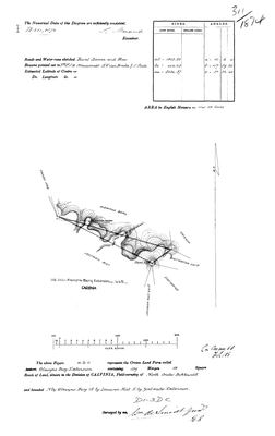Scan of Surveyor-General diagram, 311/1874, 1874