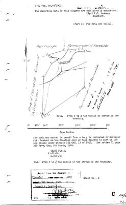 Skandering van Landmeter-generaal-kaart, 88/1900, Maart 1899