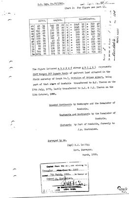 Skandering van Landmeter-generaal-kaart, 88/1900 (part 2), Maart 1899
